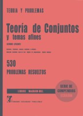 book Teoria de conjuntos y temas afines