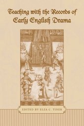 book Teaching with the Records of Early English Drama