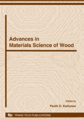 book Advances in Materials Science of Wood