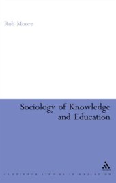 book Sociology of Knowledge and Education