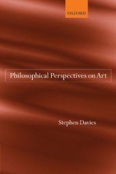 book Philosophical Perspectives on Art