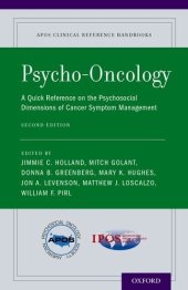 book Psycho-Oncology: A Quick Reference on the Psychosocial Dimensions of Cancer Symptom Management