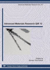 book Advanced Materials Research QiR 12