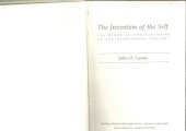 book The Invention of the Self: The Hinge of Consciousness in the Eighteenth Century