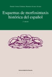 book Esquema de morfosintaxis histórica del español