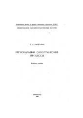 book Региональные синоптические процессы