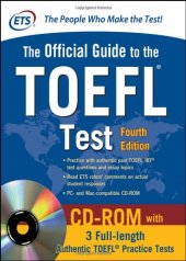 book Official Guide to the TOEFL Test  4th Edition