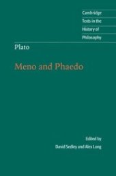 book Plato: Meno and Phaedo