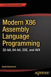 book Modern X86 Assembly Language Programming: 32-bit, 64-bit, SSE, and AVX