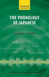 book The Phonology of Japanese