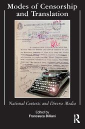 book Modes of Censorship: National Contexts and Diverse Media