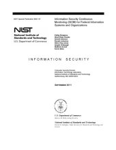 book Information Security Continuous Monitoring (ISCM) for Federal Information Systems and Organizations