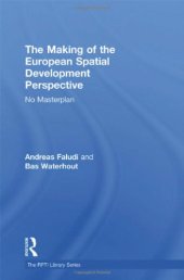 book The Making of the European Spatial Development Perspective: No Masterplan