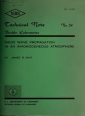 book RADIO WAVE PROPAGATION IN AN INHOMOGENEOUS ATMOSPHERE