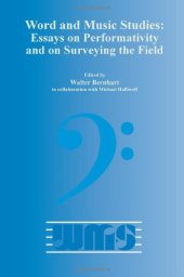 book Word and Music Studies: Essays on Performativity and on Surveying the Field