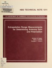 book Extrapolation Range Measurements for Determining Antenna Gain and Polarization