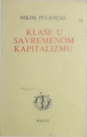 book Klase u savremenom kapitalizmu