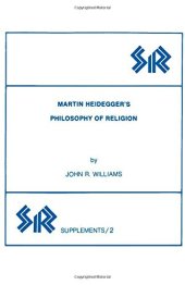 book Martin Heidegger’s Philosophy of Religion