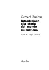 book Introduzione alla storia del mondo musulmano