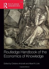 book Routledge Handbook of the Economics of Knowledge