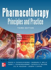 book Pharmacotherapy Principles and Practice, Third Edition (Chisholm-Burns, Pharmacotherapy)