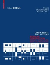 book Components and systems : modular building : design, construction, new technologies