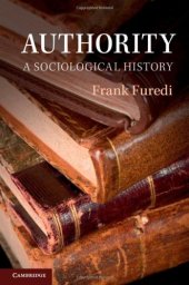 book Authority: A Sociological History