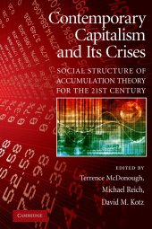 book Contemporary Capitalism and its Crises: Social Structure of Accumulation Theory for the 21st Century