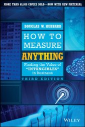 book How to Measure Anything: Finding the Value of Intangibles in Business