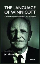 book Language of Winnicott: A Dictionary of Winnicott's Use of Words