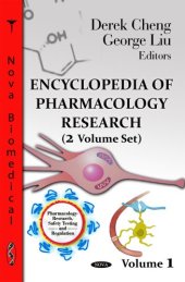 book Encyclopedia of Pharmacology Research