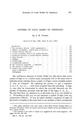 book Systems of Logic Based on Ordinals