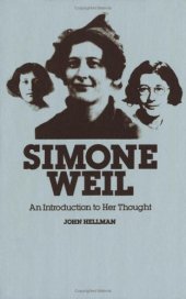 book Simone Weil: An Introduction to Her Thought