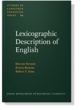 book Lexicographic Description of English