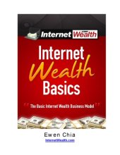 book Internet Wealth Basics: "The Basic Internet Wealth Model"