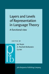 book Layers and Levels of Representation in Language Theory: A Functional View