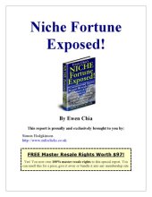 book Niche Fortune Exposed!