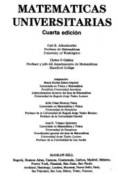 book Fundamentos de Matemáticas Universitarias