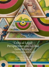 book Critical Legal Perspectives on Global Governance: Liber Amicorum David M Trubek