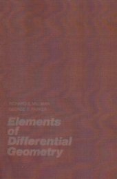 book Elements of Differential Geometry