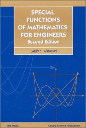 book Special Functions of Mathematics for Engineers, Second Edition