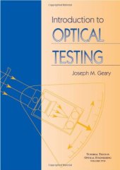 book Introduction to Optical Testing