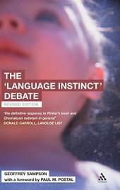 book The 'Language Instinct' Debate