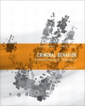 book Criminal Behavior: A Psychological Approach