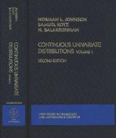 book Continuous univariate distributions