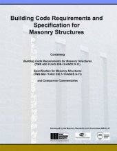 book Building Code Requirements and Specification for Masonry Structures