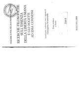 book Ricerche sull'essenza della libertà umana