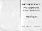 book Agents of Repression: The FBI's Secret Wars against the Black Panther Party and the American Indian Movement