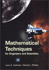 book Mathematical Techniques for Engineers and Scientists