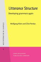 book Utterance Structure: Developing grammars again